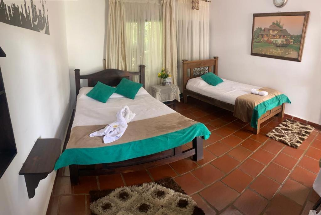 Hotel Campestre La Loma Curití Eksteriør bilde