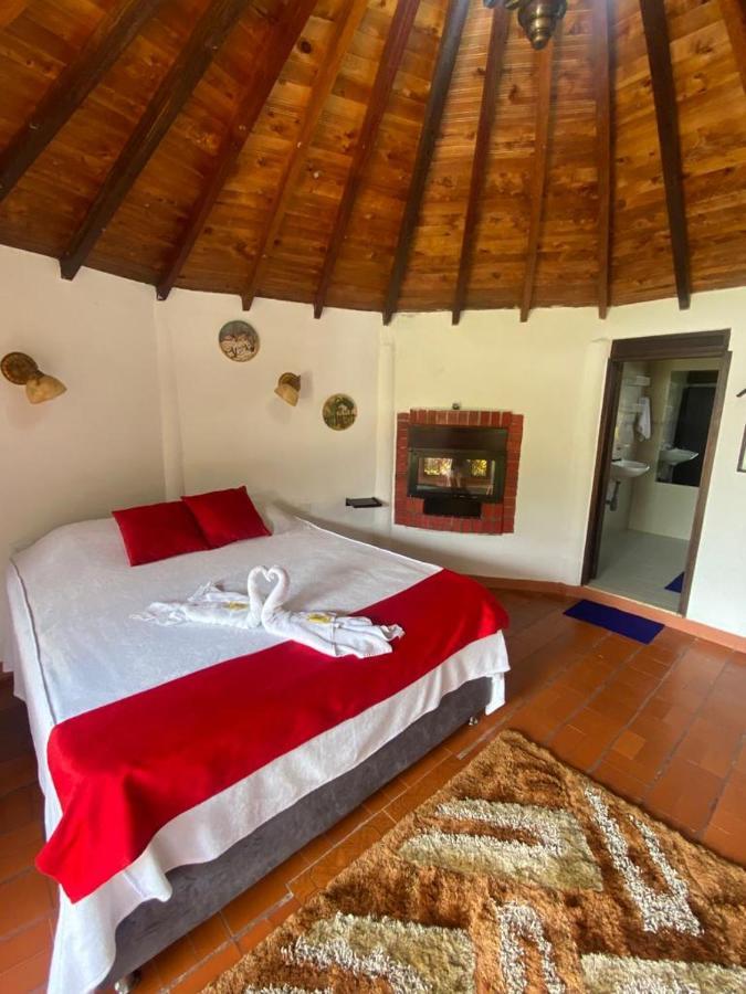 Hotel Campestre La Loma Curití Eksteriør bilde