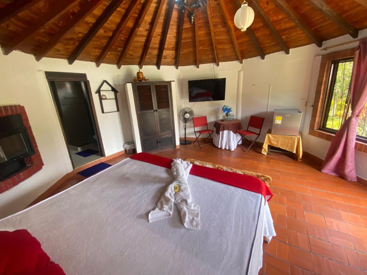 Hotel Campestre La Loma Curití Eksteriør bilde