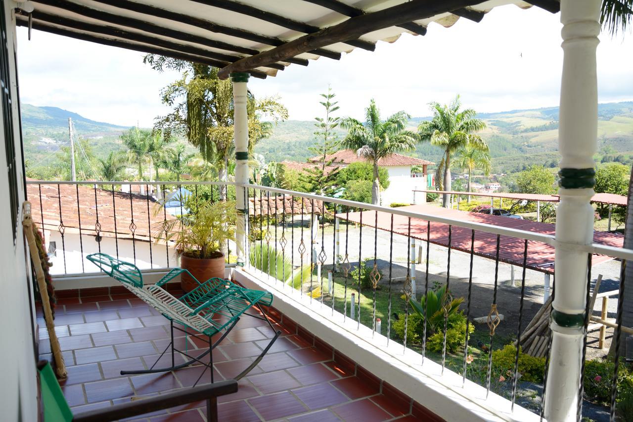 Hotel Campestre La Loma Curití Eksteriør bilde